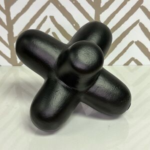 Large Black Ceramic Jack Table Shelf Decor